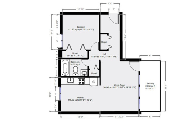Floorplan - Meadow East Apartments