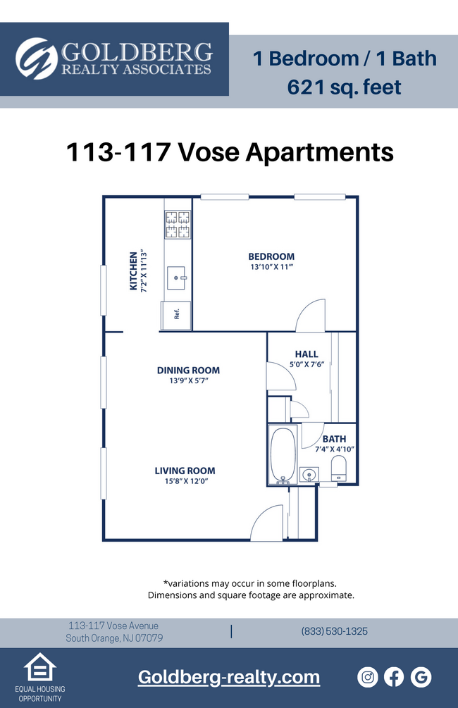 Floorplan - 113-117 Vose Avenue