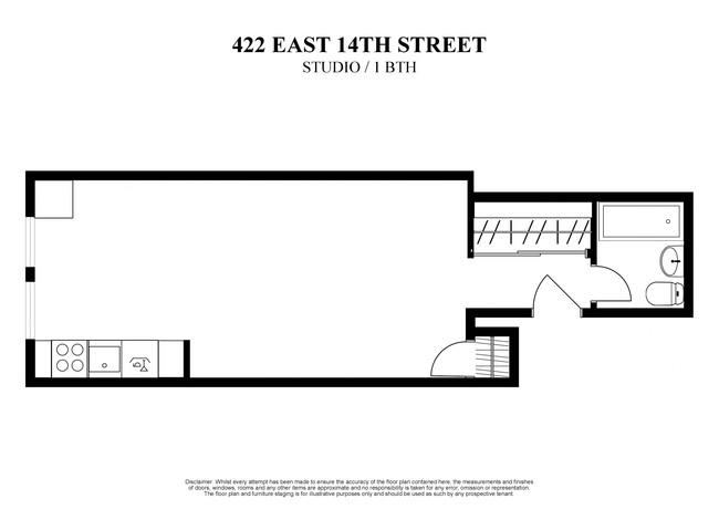 Floorplan - 422 East 14th Street