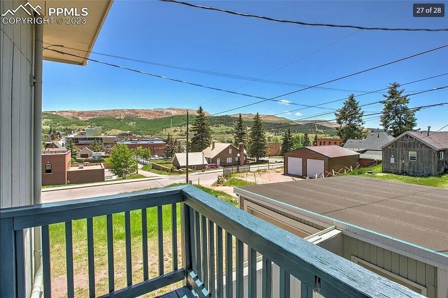 Master Bedroom Balcony and View - 206 W Carr Ave