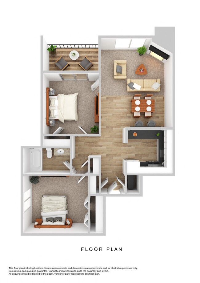 Floorplan - Ridgewood Apartments