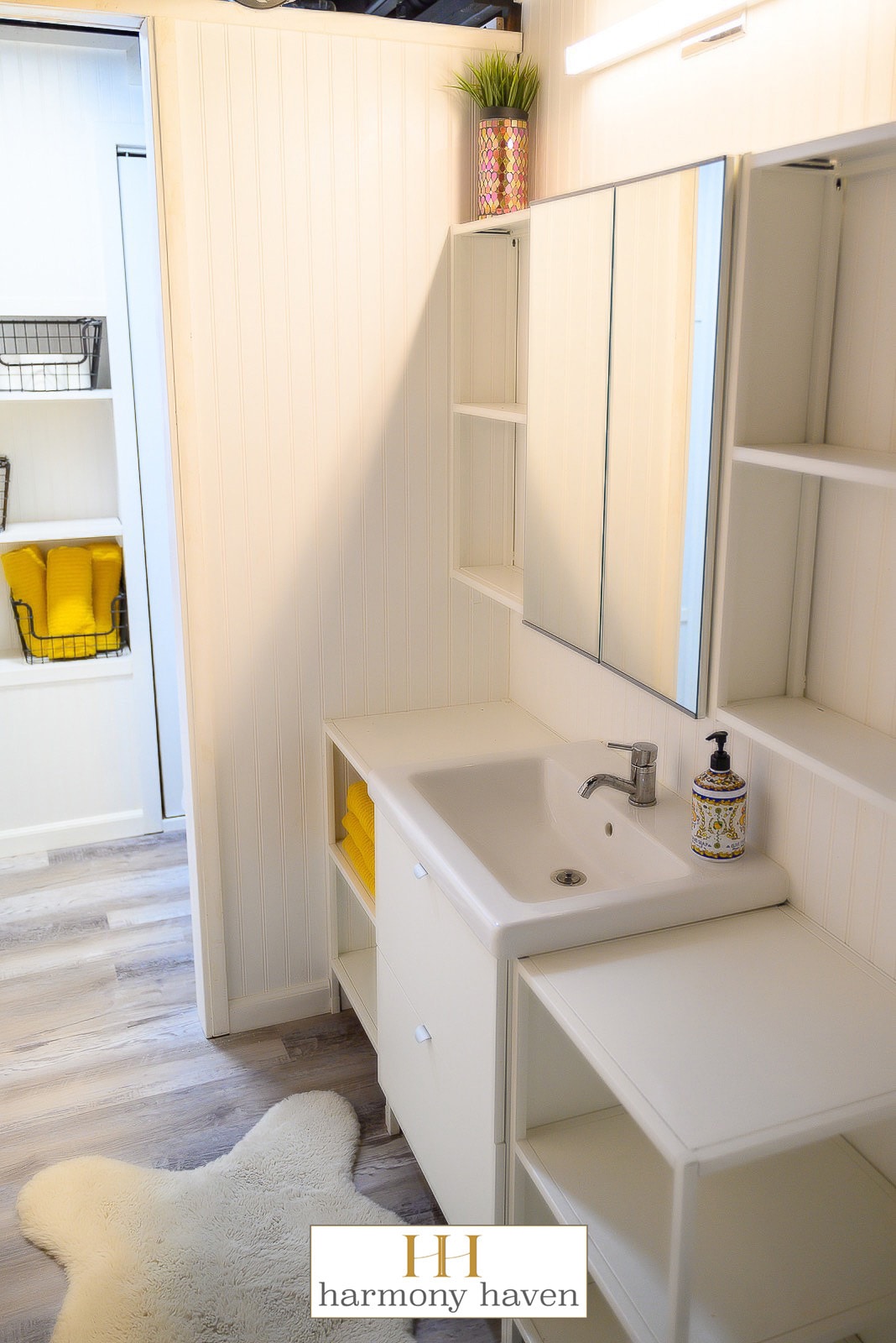 Bathroom sink area - 17016 Foxton Dr
