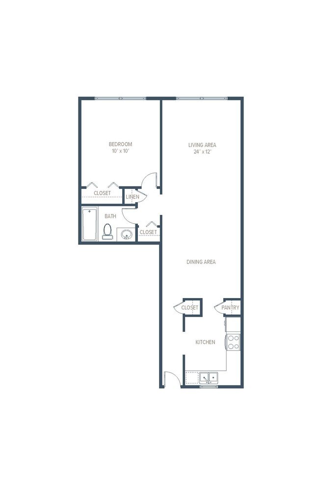 Seahorse - Sand Cove Apartment Homes