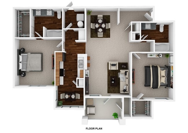 Floorplan - The Abigail Apartments
