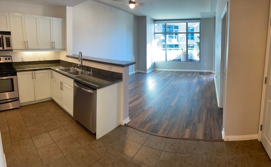 Living Room and Kitchen - 253 10th Ave
