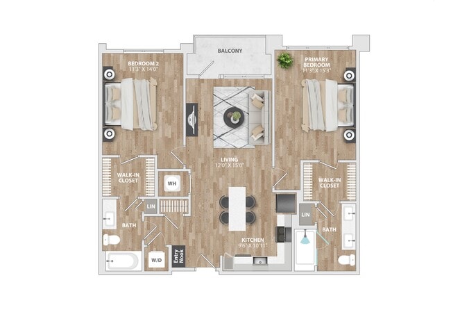 Floorplan - South and Hollis
