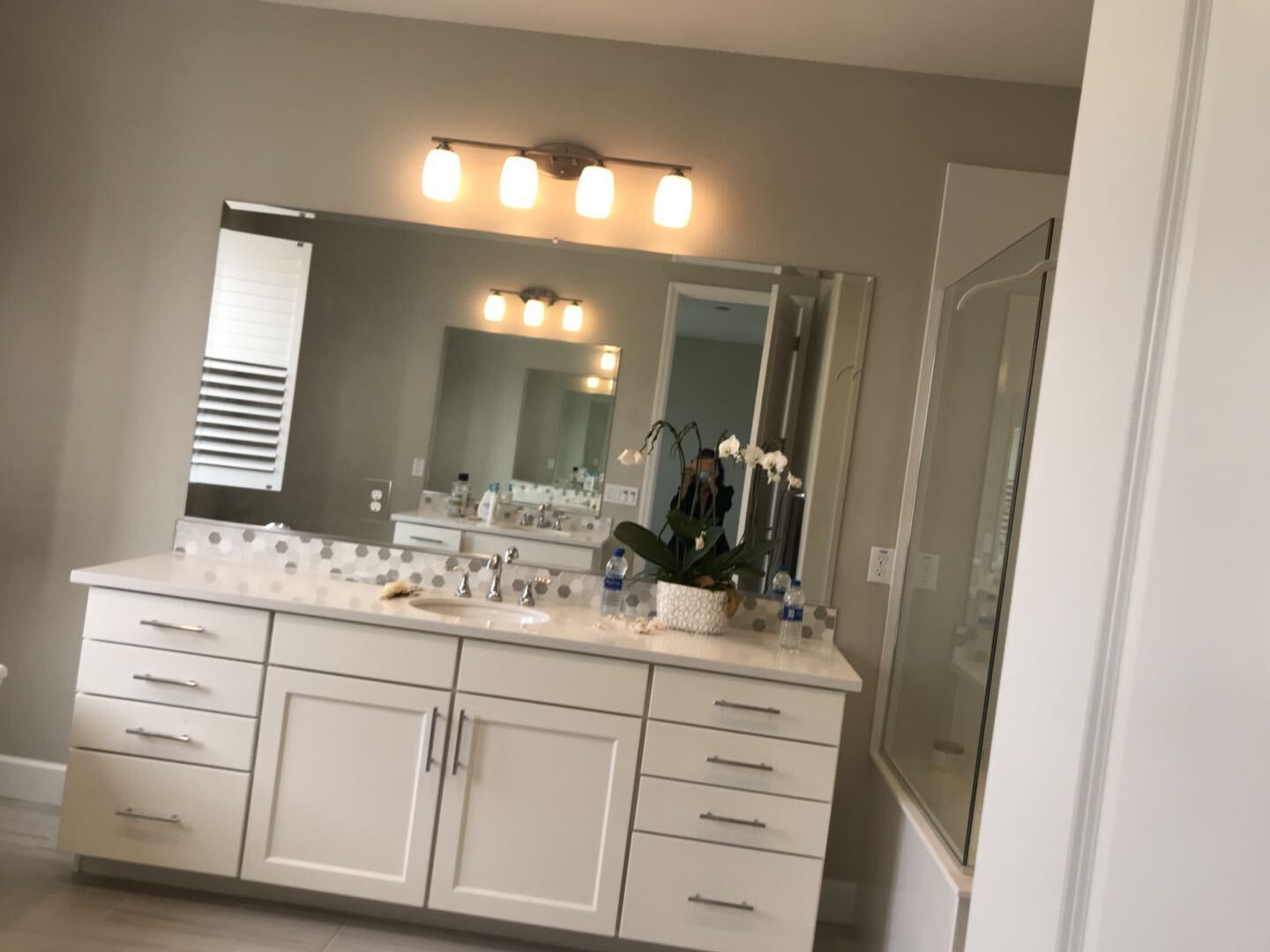 master room cabinets in bathroom - 4363 Wallis Ranch Dr