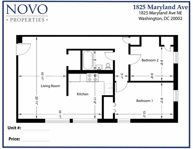 Floorplan - 1825 Maryland Avenue