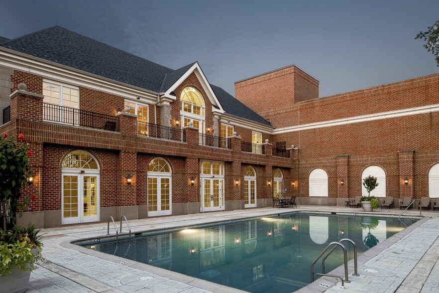 Pool & Sundeck with Outdoor Seating and Lounge Chairs - The Park At Arlington Ridge