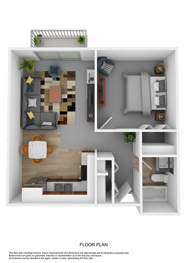 Floorplan - Dakota Ridge Apartments