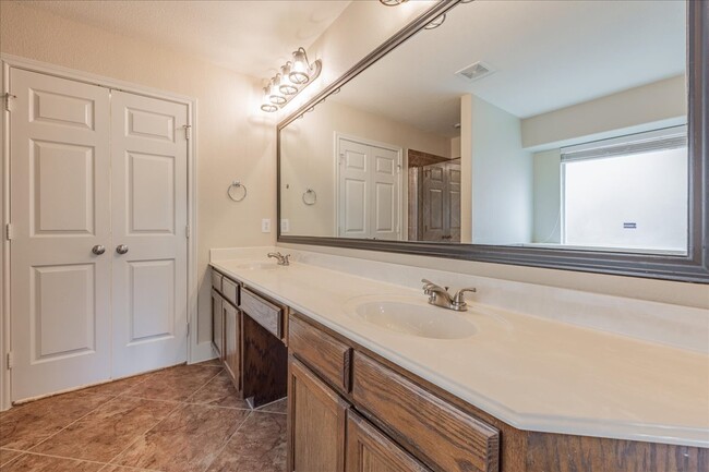 Primary Bathroom with Double Sinks - 5604 Balmorhea Dr