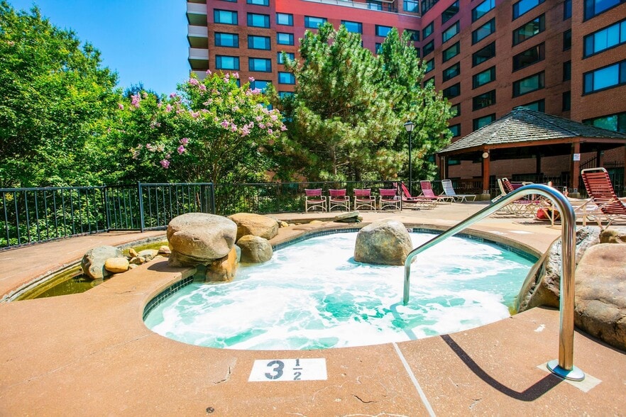 Outdoor jacuzzi - 1011 Arlington Blvd