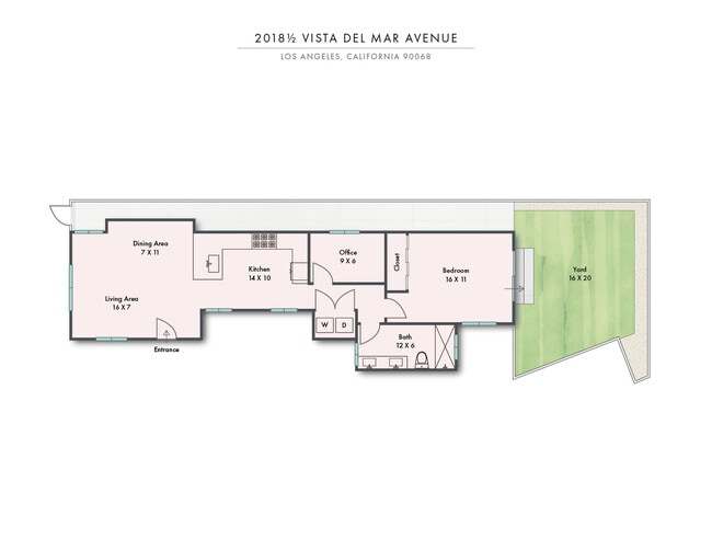 2018 1/2 Vista Del Mar - 2016-2022 N Vista del Mar Ave