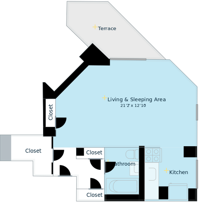 Floorplan - Kips Bay Court