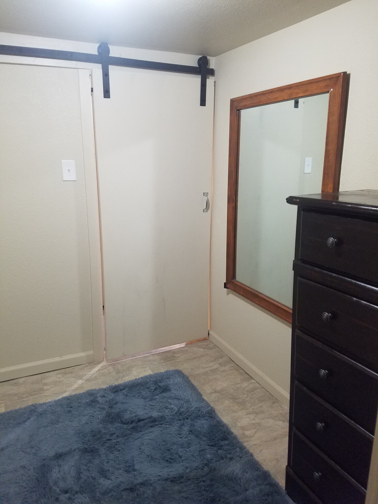 Same room looking back to barn-door style door. - 521 Harrison St
