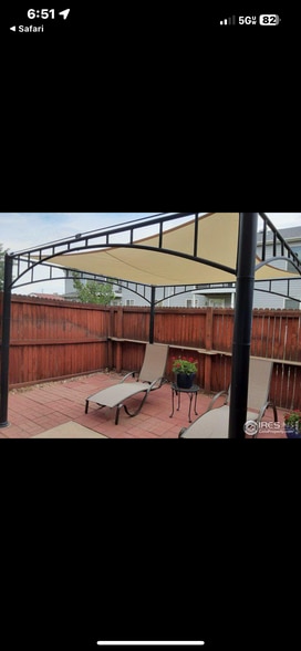 Paver back patio, private. - 813 Gabriel Ct