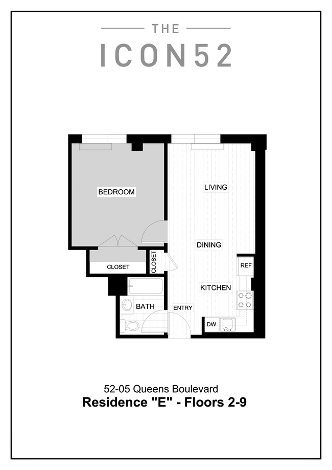 Floorplan - The Icon 52