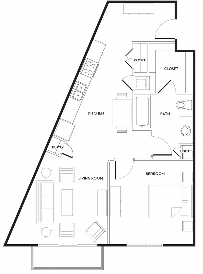 Floorplan - Rivera on Broadway Apartments