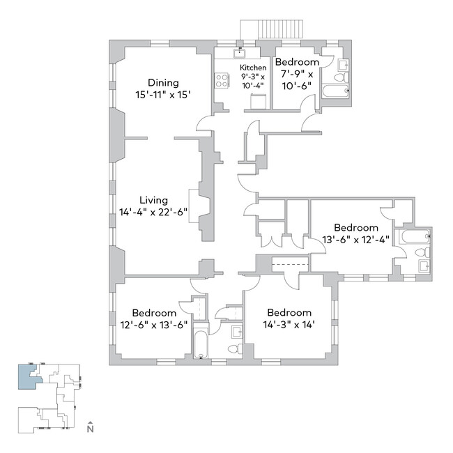 Floorplan - Cloisters