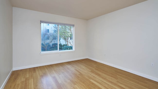 Living Room with Hard Surface Flooring - City Square Bellevue