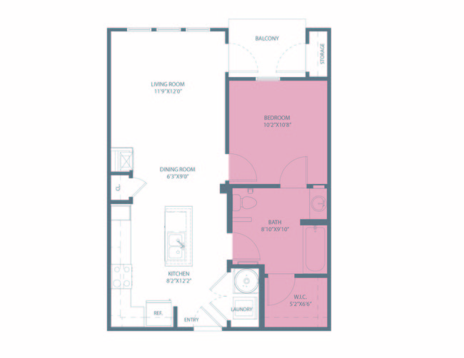 Floorplan - Gardens At San Juan Square