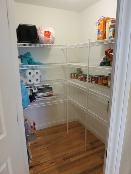 Huge walk-in pantry - 1906 English Oak