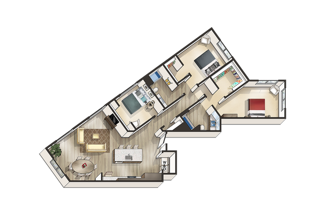 Floorplan - MODE Apartments