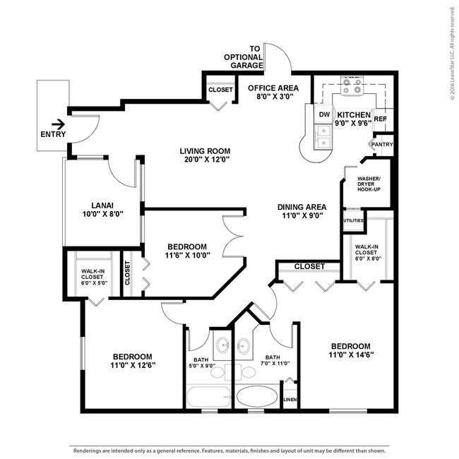 Floorplan - Springs at Palma Sola Apartments