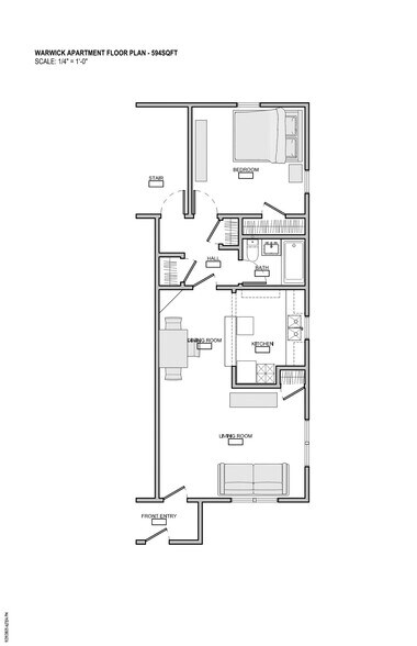 Floor Plan - 134 Warwick St SE