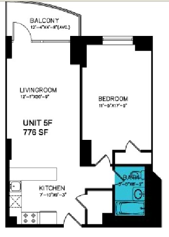 1BR/1BA - Victoria Tower