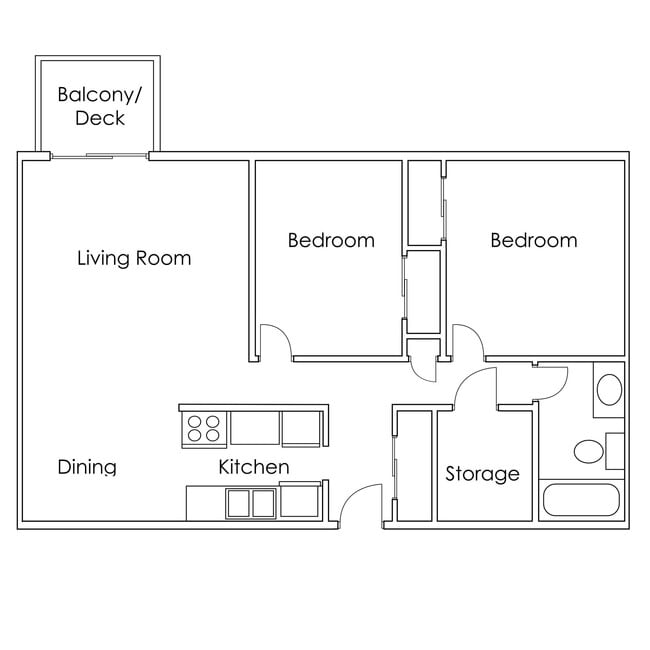 Floorplan - Dakota Arms