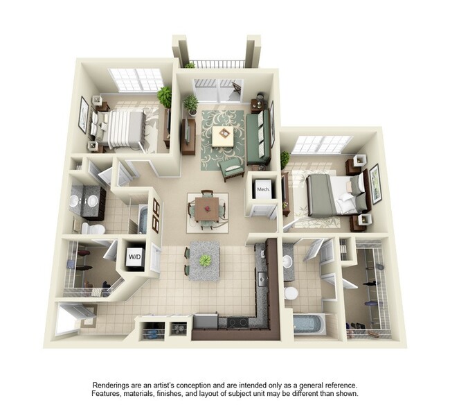 Floorplan - Bridges at Crosstown