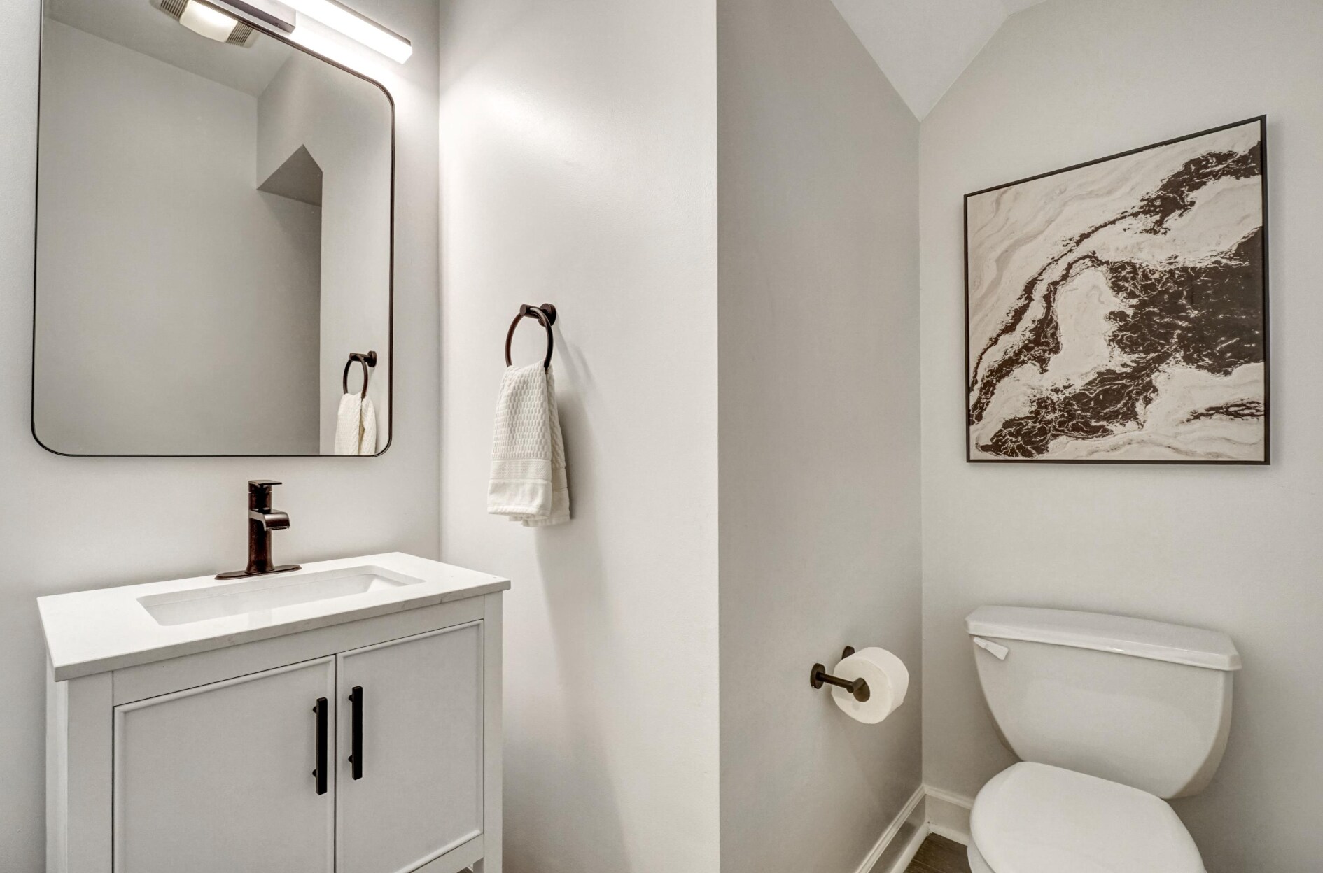 1/2 Bath Downstairs - 702 Surrey Park Pl SE