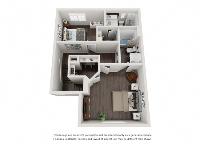 Floorplan - San Vicente Townhomes