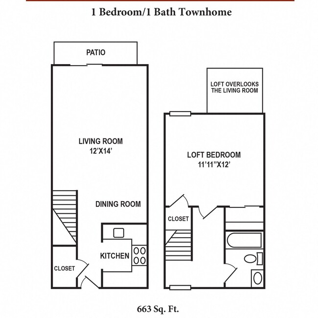 Floorplan - Concord Woods Apartments