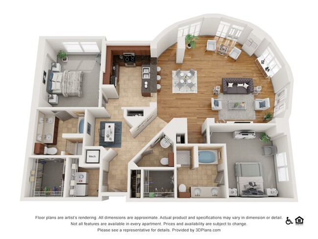 Floorplan - The Residence at Southpark