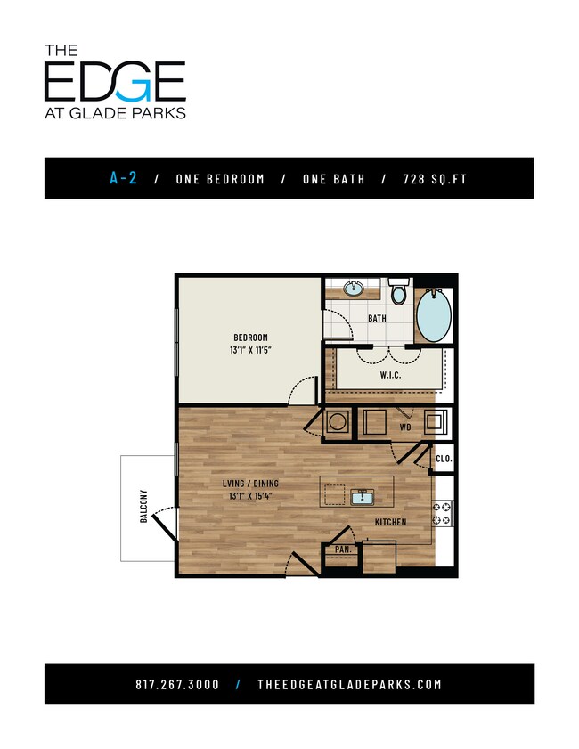 Floorplan - The Edge at Glade Parks
