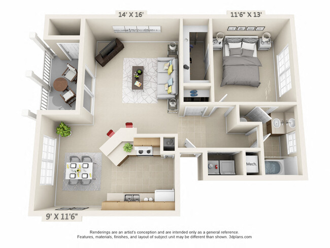 Floorplan - Trails of Saddlebrook