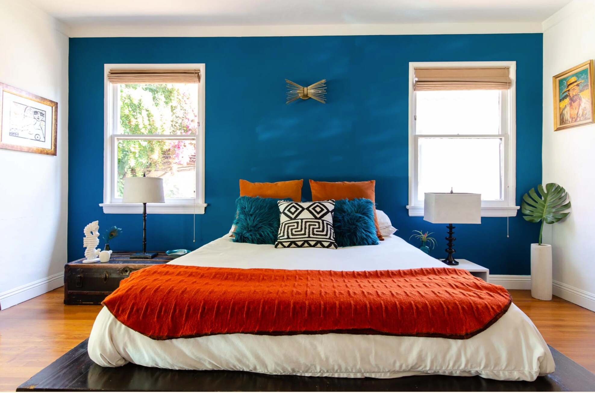 Primary Bd w/ Queen Bed + Roku TV - 2528 Panorama Ter