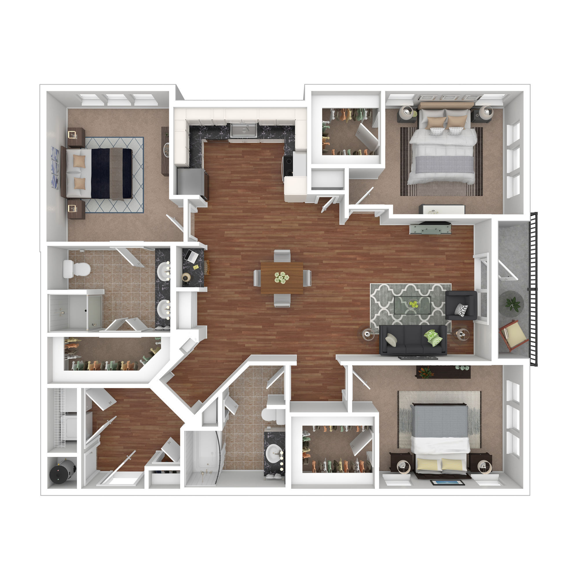 Cortland Oleander 10 Executive Park W Atlanta GA 30329 Apartment Finder