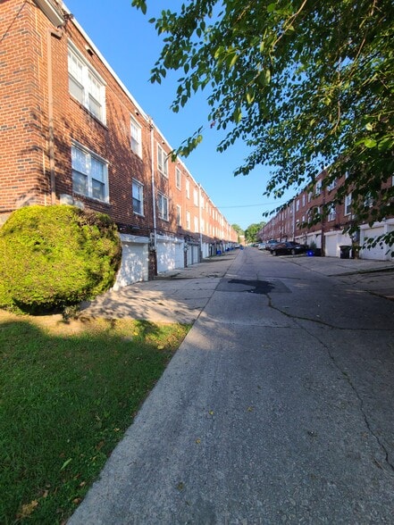 Rear driveway - 6301 Morton St