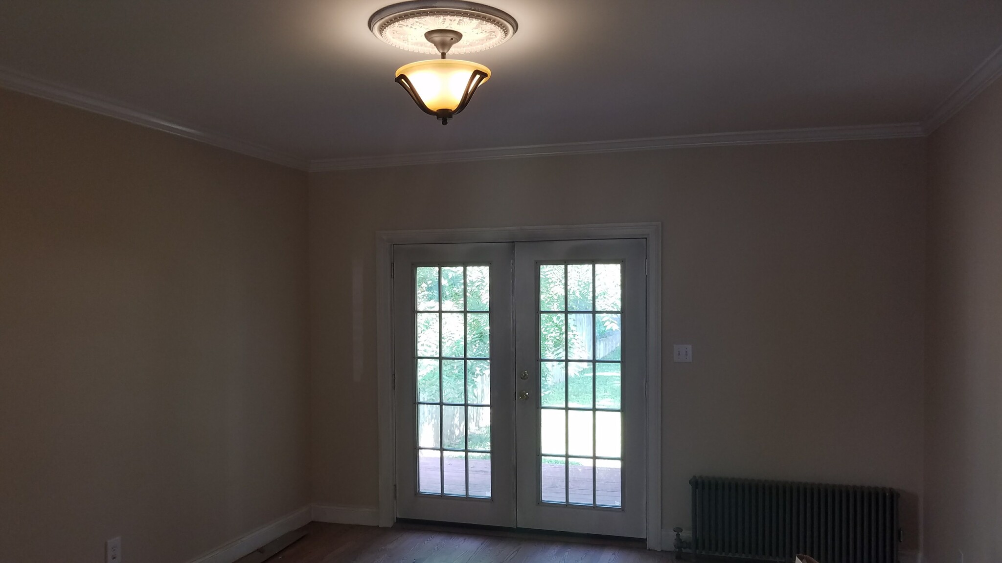 Rear Entrance to Living Room or Formal Dining Room and Large Backyard - 74 E Church St
