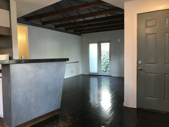 View from Dining area into Living room - 883 Commonwealth Ave