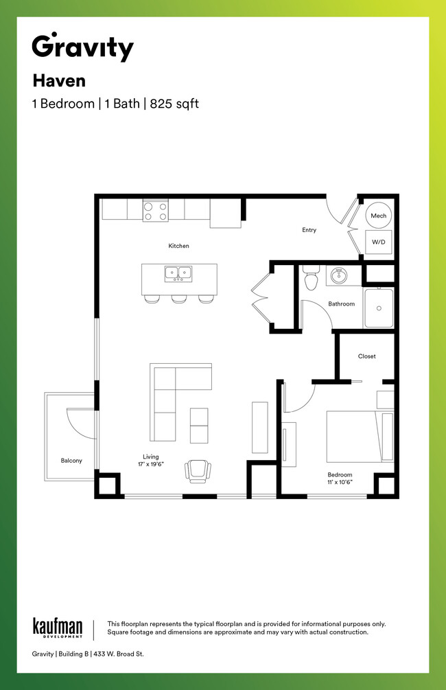 Floorplan - Building B at Gravity