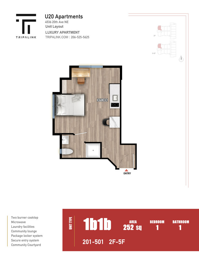 Floorplan - U20 Apartments