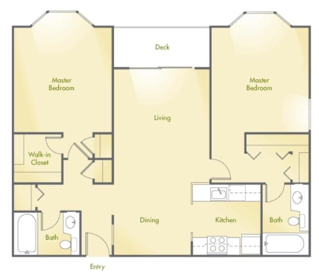 2BR/2BA - Bayside Village