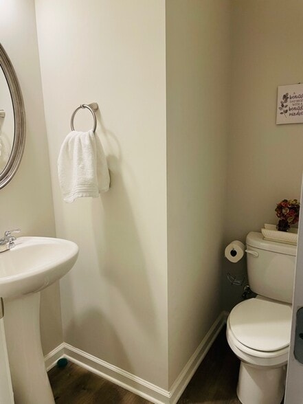 The half bath is perfect for quick refreshing. - 6126 Centennial Run