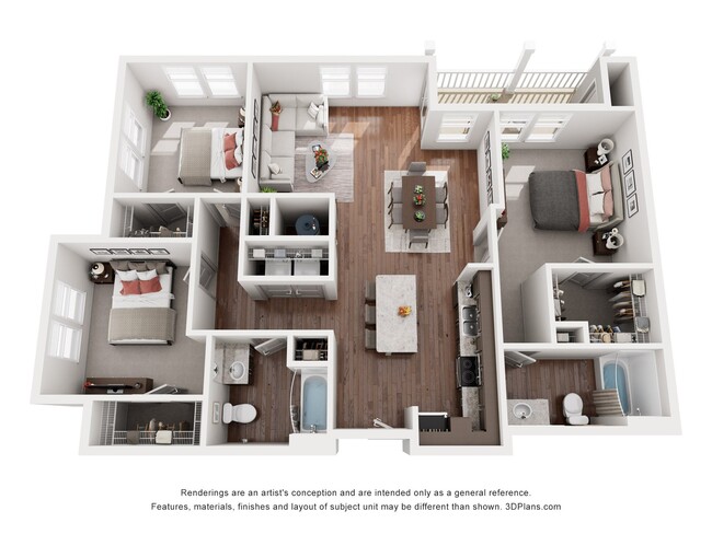 Floorplan - Capital Park at 72 West