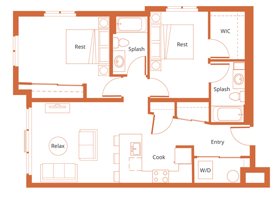 Floorplan - The Merc