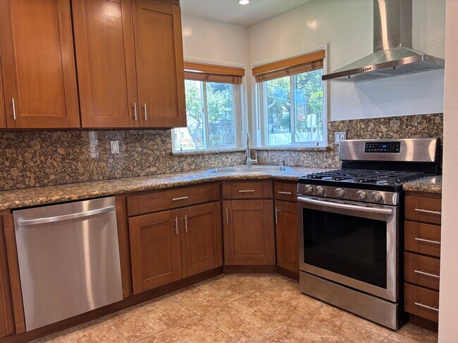 Kitchen with Stainless Steel Appliances - 4301 Jasmine Ave